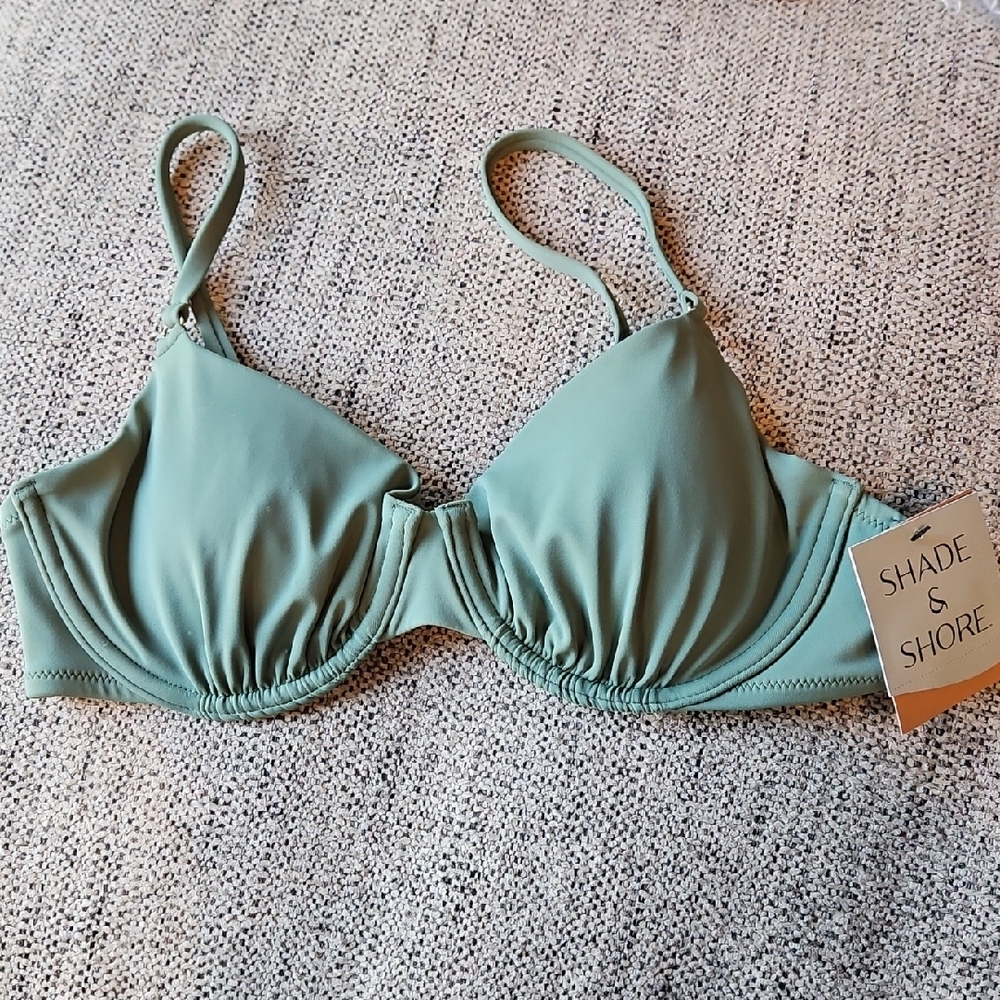 Shade & Shore Mint Bikini Top